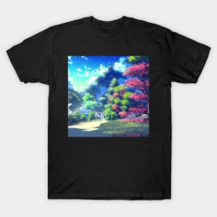 Anime Style Landscape T-Shirt